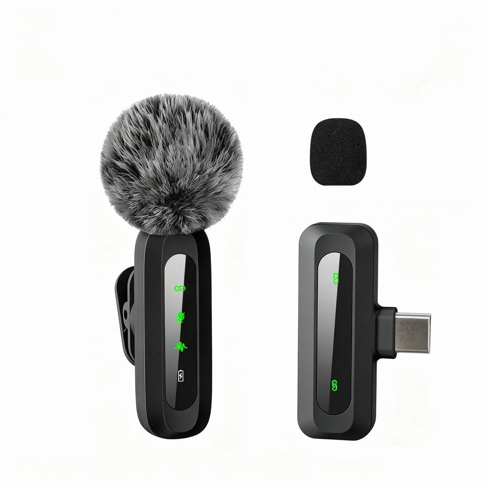Wireless Lavalier Microphone for Content Creators
