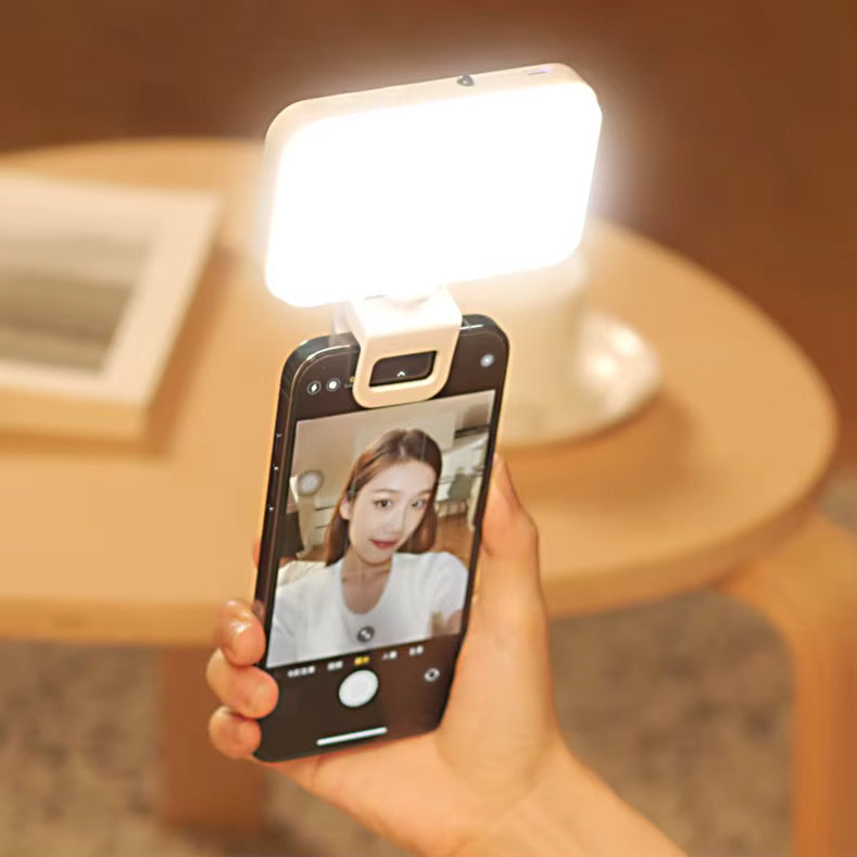 Glow On-The-Go Clip Ring Light