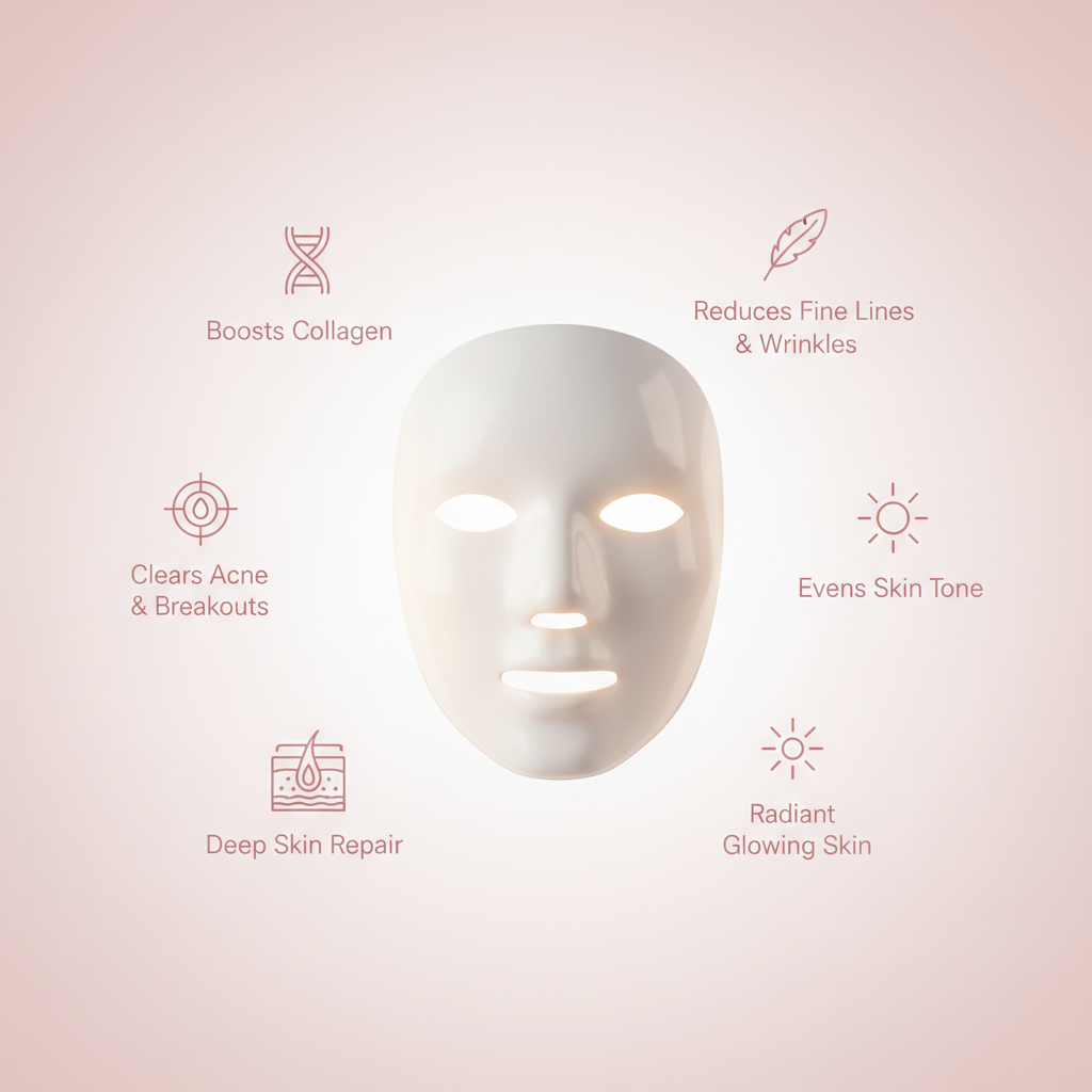 LED Light Therapy Face Mask